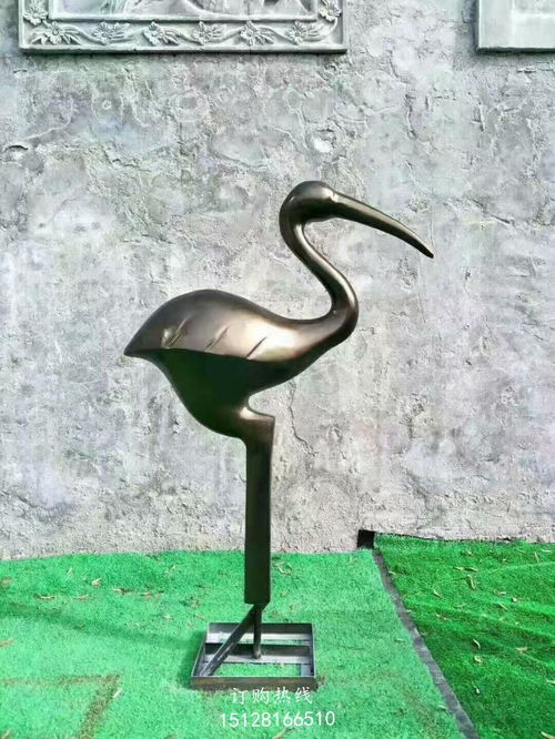 几何仙鹤雕塑厂家 仙鹤雕塑价格 仙鹤雕塑公司
